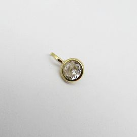 DIJE CUBIC 7MM /O.AMARILLO